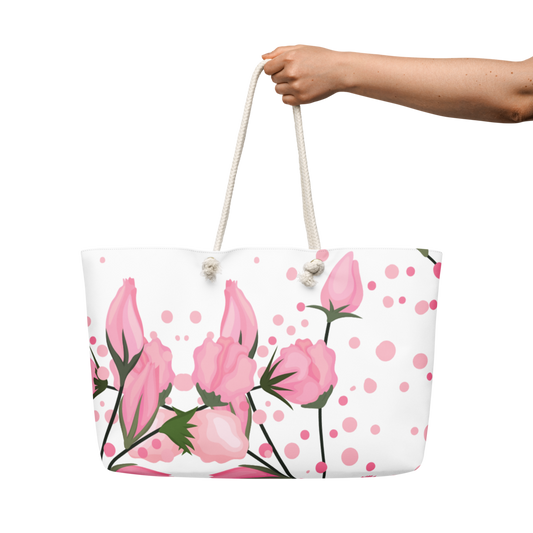 Morning Blossom weekender bag