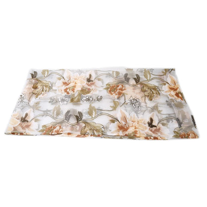 Peony Floral Tulle Sheer Curtains | Light-Filtering Panels for Any Room