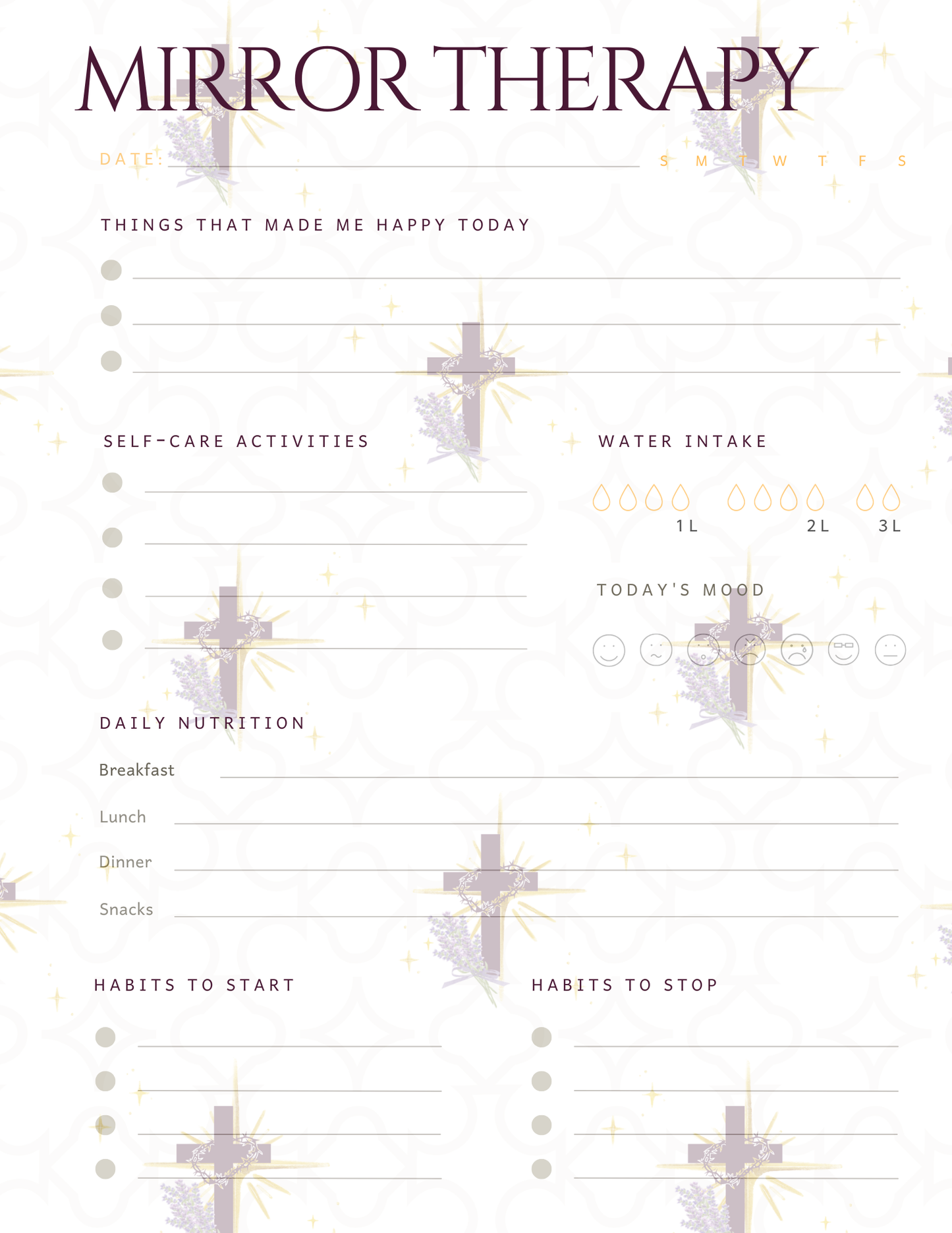My 90 Lavender Days — A Prayer & Healing Workbook- Digital