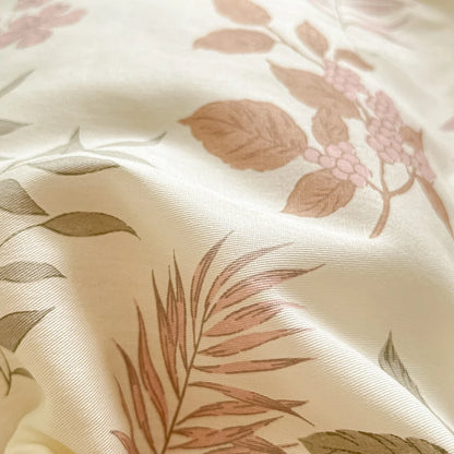 100% Cotton Floral Duvet Cover Set | Luxury 3-Piece Bedding