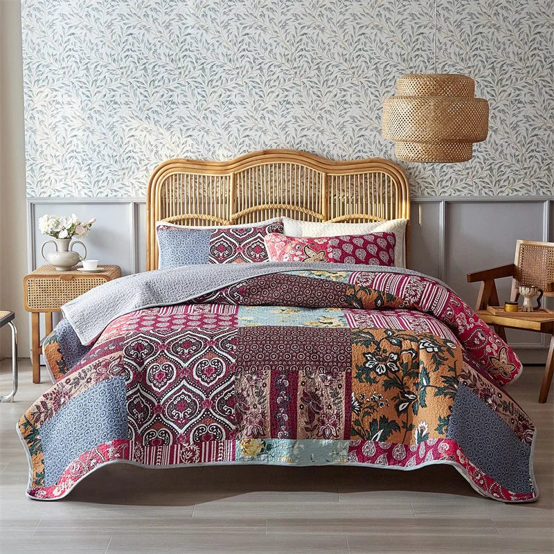 Extra Large Quilt Sets Rustic Bedding Sets for All Season