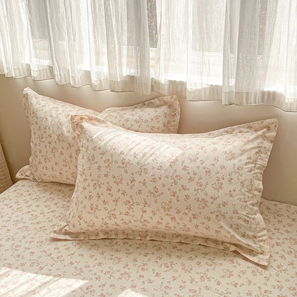 100% Cotton Floral Duvet Cover Set | Luxury 3-Piece Bedding