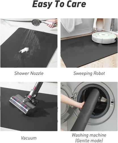Diatom Mud Sink Drain Mat | Anti-Splash Kitchen & Bath