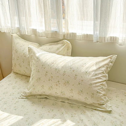100% Cotton Floral Duvet Cover Set | Luxury 3-Piece Bedding