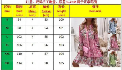 Boho Floral V-Neck Mini Dress | Batwing Sleeve
