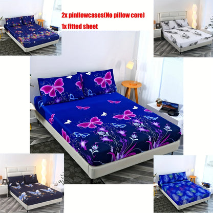 3pcs Print Bedding Set