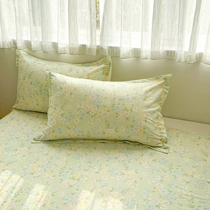 100% Cotton Floral Duvet Cover Set | Luxury 3-Piece Bedding