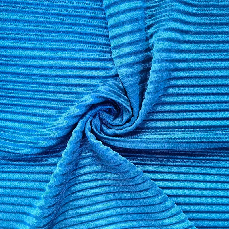 Wide Leg Pleated Ice Silk Pants | Elastic Waist