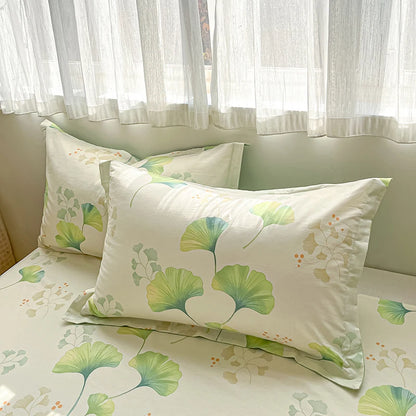 100% Cotton Floral Duvet Cover Set | Luxury 3-Piece Bedding