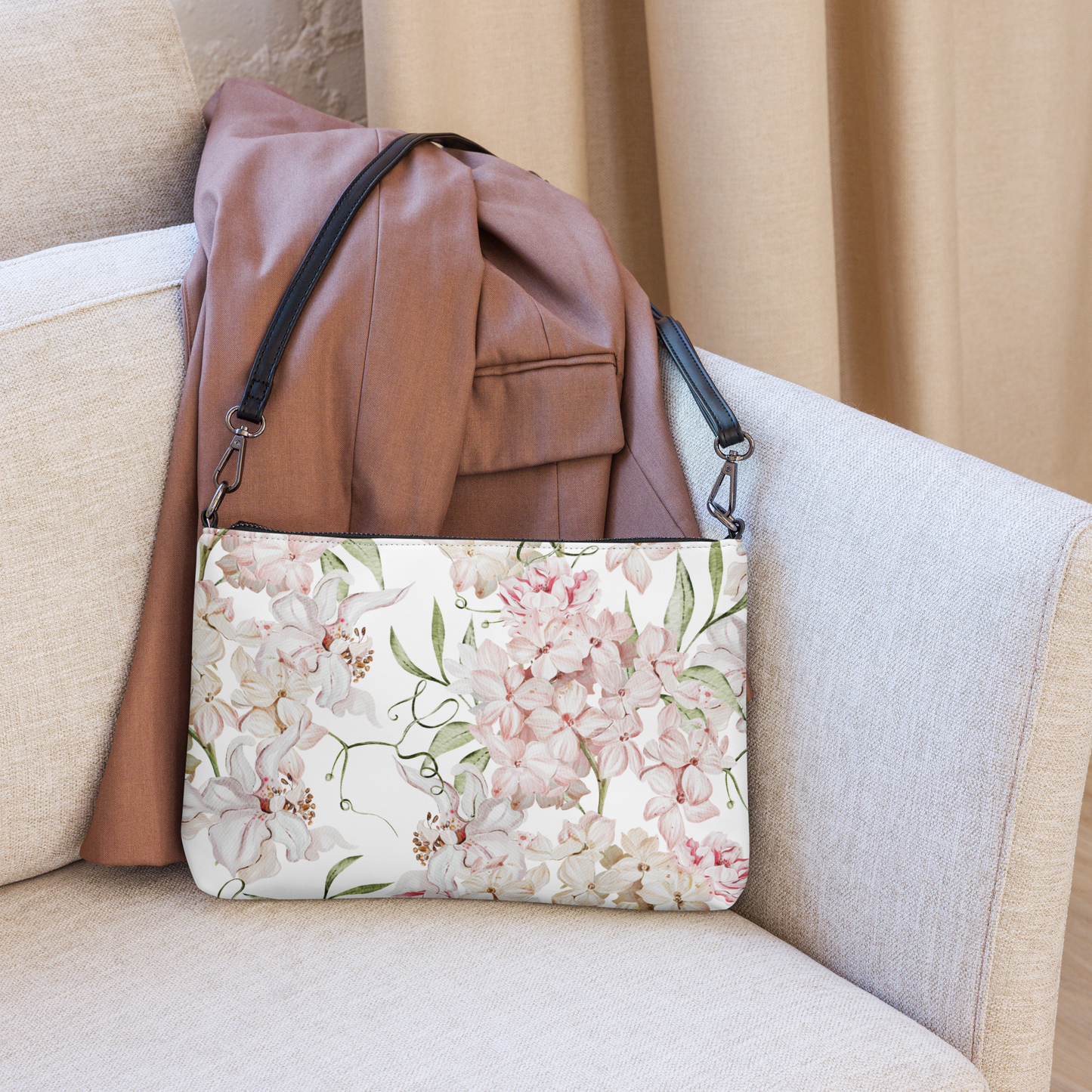 She Was Loved Crossbody Bag