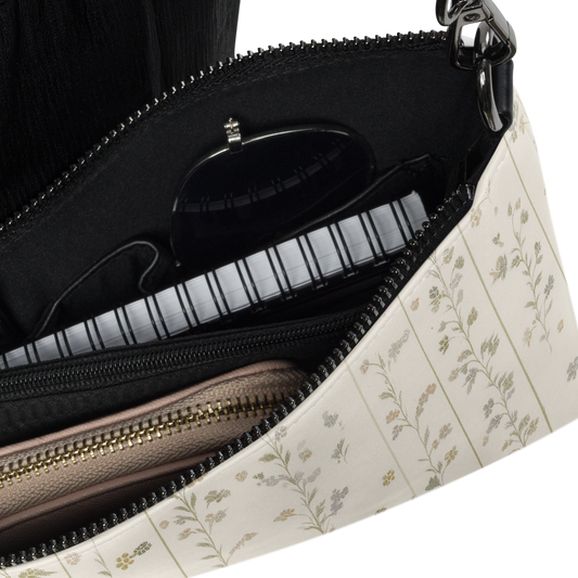 Petal and Path Crossbody Bag