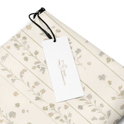 Petal and Path Crossbody Bag