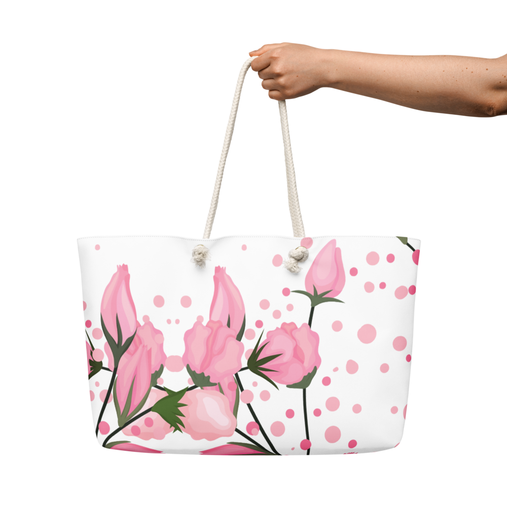 Morning Blossom weekender bag