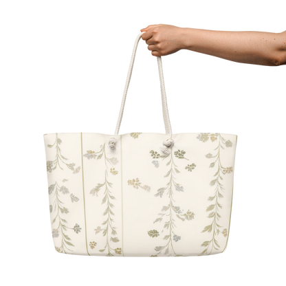 Petal and Path Weekender Bag