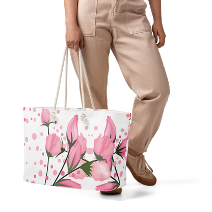 Morning Blossom weekender bag