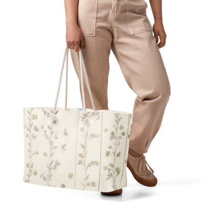 Petal and Path Weekender Bag